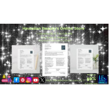 Basic Hervatten Sjabloon Ontwerp Eenvoudige Aanpas