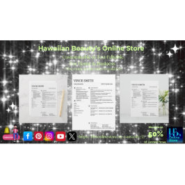 Basic Hervatten Sjabloon Ontwerp Eenvoudige aanpas Briefhoofd