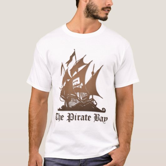 Basic Het Shirt Pirate Bay (Voorkant)