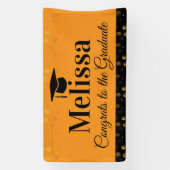 Basic High School Graduation Party Banner (Verticaal)