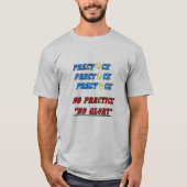 Basic Hoefijzer Pitching T-shirt (Voorkant)