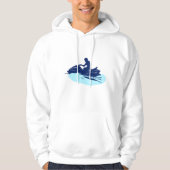 Basic hooded sweater | watersport | Jetski (Voorkant)