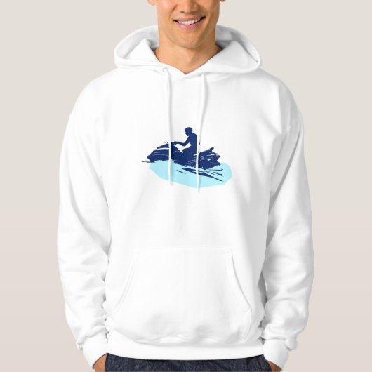 Basic hooded sweater | watersport | Jetski (Voorkant)