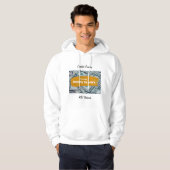 Basic hooded sweater | Werk met je geld (Voorkant volledig)