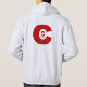 Basic Hooded Sweatshirt Ash back Design CANADA (Achterkant)