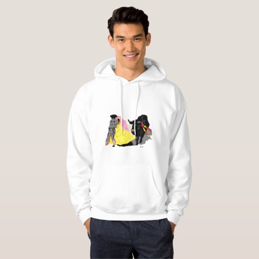 Basic Hooded Sweatshirt Bullfighter (Voorkant volledig)