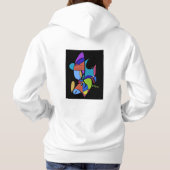 Basic Hooded Sweatshirt PraktijkLiefde (Achterkant)