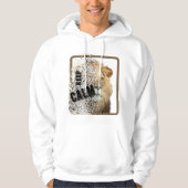 Basic hoodie voor mannen (Voorkant)