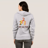 Basic Hoodie voor Nieuwjaar 2025 (Achterkant volledig)