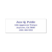 Basic Info Naam Adres Stad Postnummer Zelfinktende Stempel (Design)