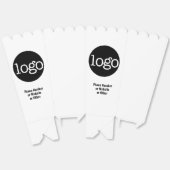 Basic Kantoor Business Logo KAN wit BEWERKEN Bedankdoosjes (Ongevouwen)