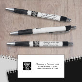 Basic Kantoor Business Logo met 3 regels tekst Pen