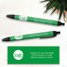 Basic Kantoor Business Logo & Text KAN GROEN BEWER Zwarte Inkt Pen