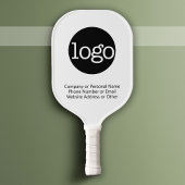Basic Kantoor Business Logo & Text KAN kleuren BEW Pickleball Paddle