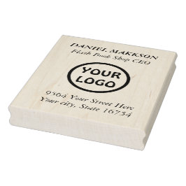 Basic Kantoor Business Personal Return Address Rub Rubberstempel