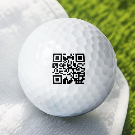 Basic Kantoor Business - Voeg uw QR-code toe Golfballen