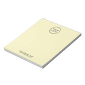 Basic Kantoor of Business Company Logo-laptop Notitieblok (Linkerzijde)