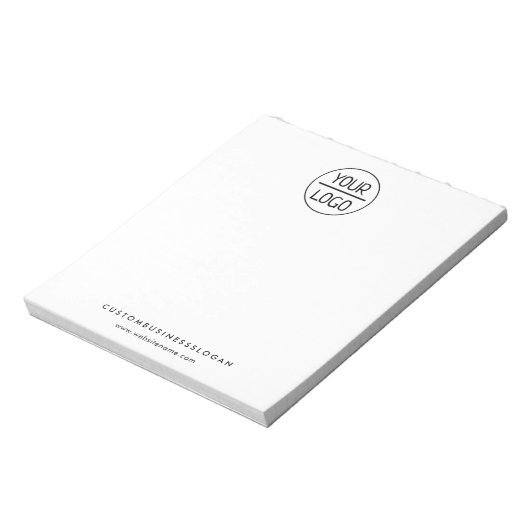 Basic Kantoor of Business Company Logo-laptop Notitieblok (Linkerzijde)