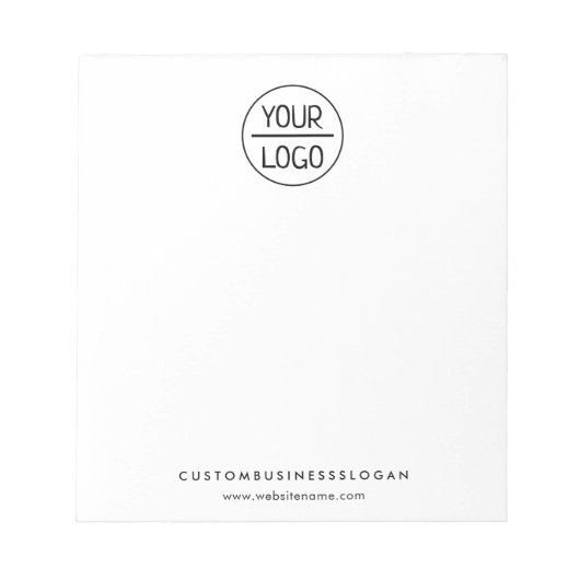 Basic Kantoor of Business Company Logo-laptop Notitieblok (Voorkant)