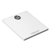 Basic Kantoor of Business Company Logo Notitieblok (Schuin)