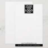 Basic Kantoor of Business Logo Briefpapier (Voorkant / Achterkant)