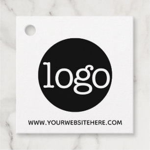 Basic Kantoor of Business Logo en website Bedankjes Labels