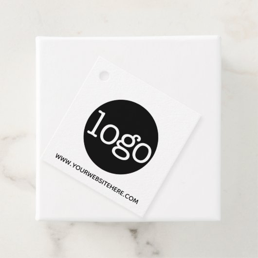 Basic Kantoor of Business Logo en website Bedankjes Labels (In situ)