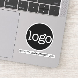 Basic Kantoor of Business Logo en website Sticker