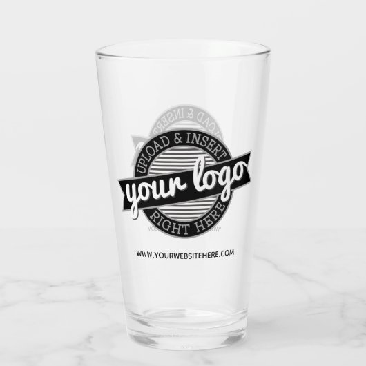 Basic Kantoor of Business Logo Glas (Achterkant)