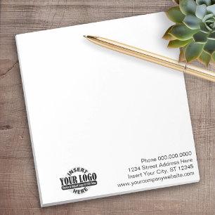 Basic Kantoor of Business Logo Notitieblok