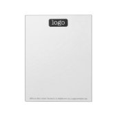 Basic Kantoor of Business Logo of foto Notitieblok (Linkerzijde)