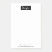 Basic Kantoor of Business Logo of foto Post-it® Notes (Voorkant)