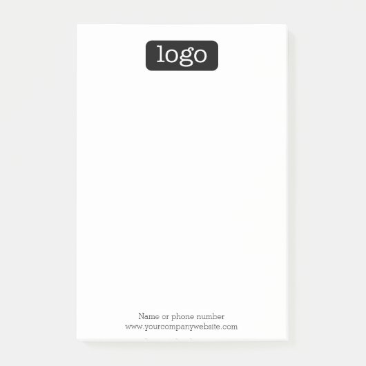 Basic Kantoor of Business Logo of foto Post-it® Notes (Voorkant)