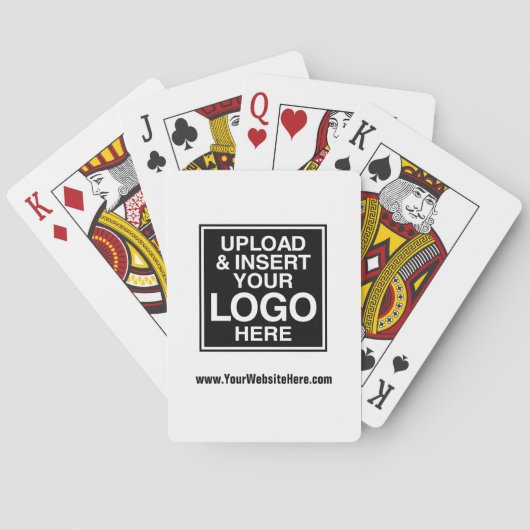 Basic Kantoor of Business Logo Pokerkaarten (Achterkant)