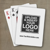 Basic Kantoor of Business Logo Pokerkaarten