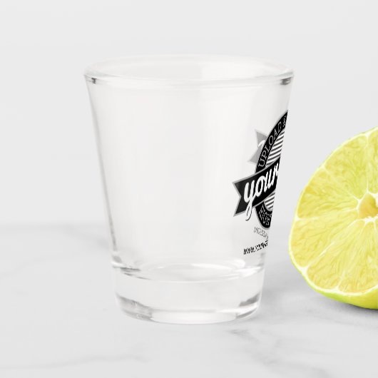Basic Kantoor of Business Logo Shot Glas (Links)