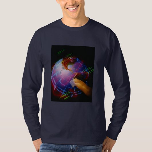 basic lange mouw t-shirt (Voorkant)