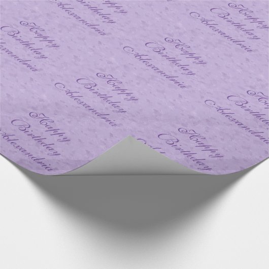 Basic Lavender Cadeaupapier (Hoek)