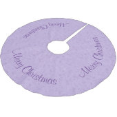 Basic Lavender Kerstboom Rok (Gekanteld)