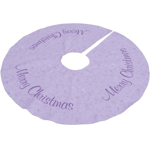 Basic Lavender Kerstboom Rok (Gekanteld)