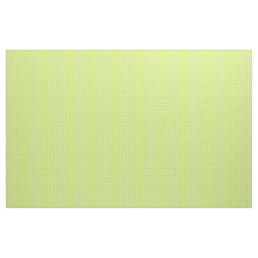 Basic Lime Green Gingham Stof (Yard (91,4 cm))