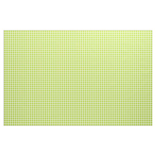 Basic Lime Green Gingham Stof (Fat Quarter)