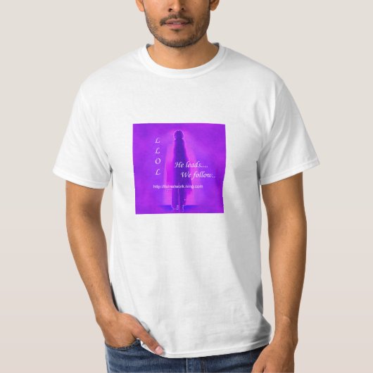 Basic LLOL-T-shirt - Voorontwerp T-shirt (Voorkant)