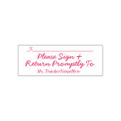 Basic: Log en keer snel terug naar Zelfinktende Stempel (Design)