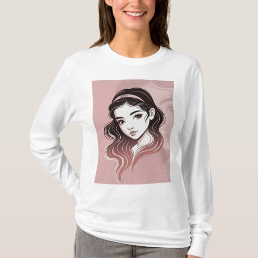 Basic Long Sleeve T-Shirt (Voorkant)