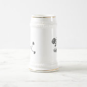 Basic Male Stick Figuur Volleyball Bierpul (Center)