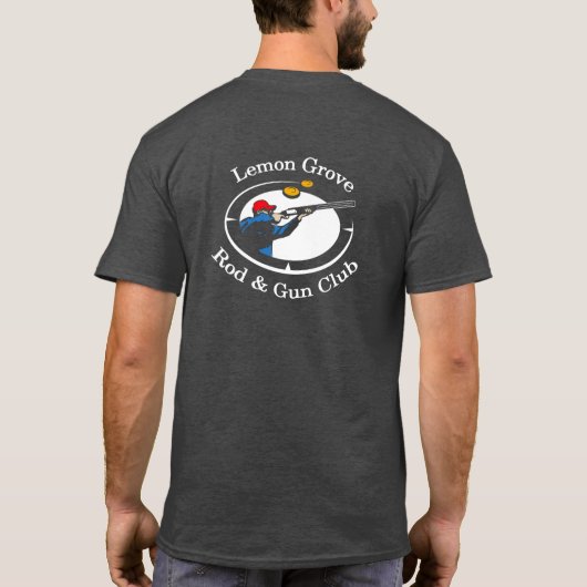 Basic Mannen T shirt (Achterkant)