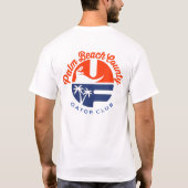 Basic mannen verkocht 2-ZIJDIG FLORIDA & LOGO T-sh T-shirt (Achterkant)