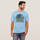Basic-Mannen voor T-shirt (Voorkant volledig)