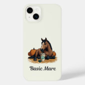 Basic Mare Telefoonhoes | Leuke herfstcadeau voor  iPhone Hoesje (Achterkant)